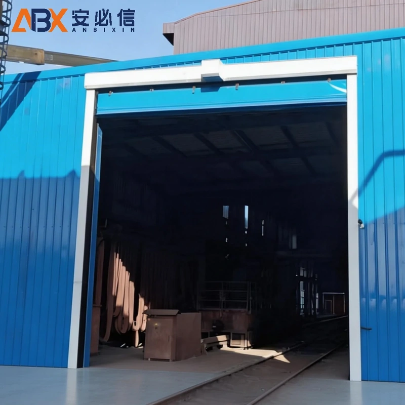 广元市PVC堆积门